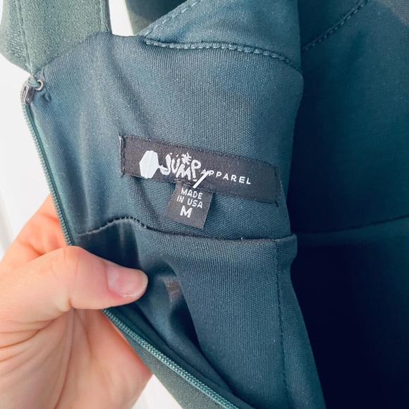 Jump apparel green maxi dress. - Picture 3 of 7